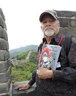 Ron Singerton at the China Wall in 2019 Ron Singerton at the China Wall in 2019